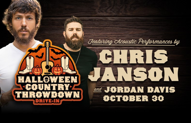 Halloween Country Throwdown featuring acoustic performances by Chris Janson and Jordan Davis