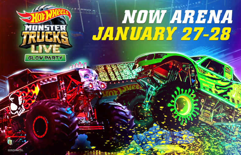 Hot Wheels Monster Trucks Live Glow Party at NOW Arena