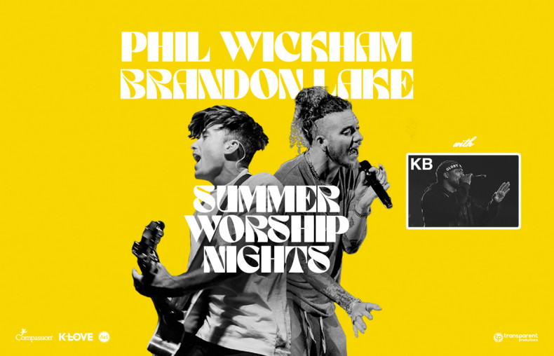 Phil Wickham and Brandon Lake Summer Worship Nights Tour