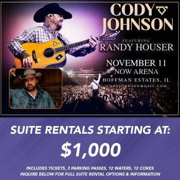 Cody Johnson Suite Rentals