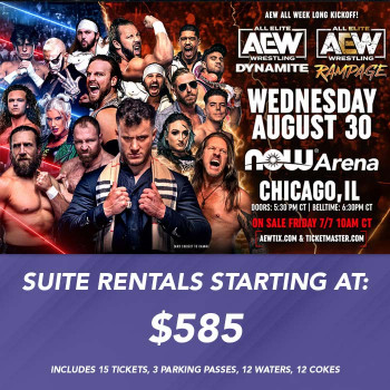 AEW Suite Rentals 2023